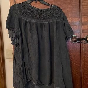 Torrid Dark Gray Blouse